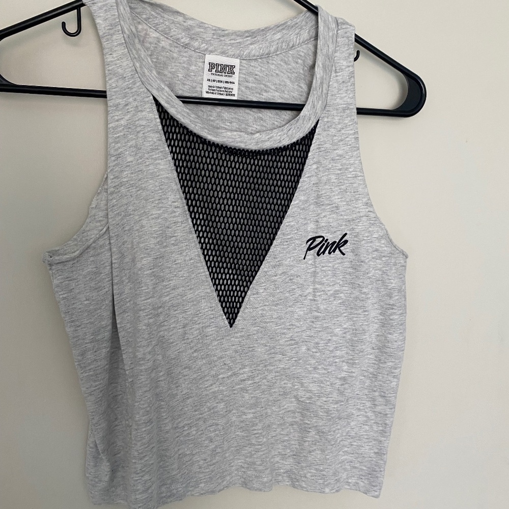 PINK work out tank top